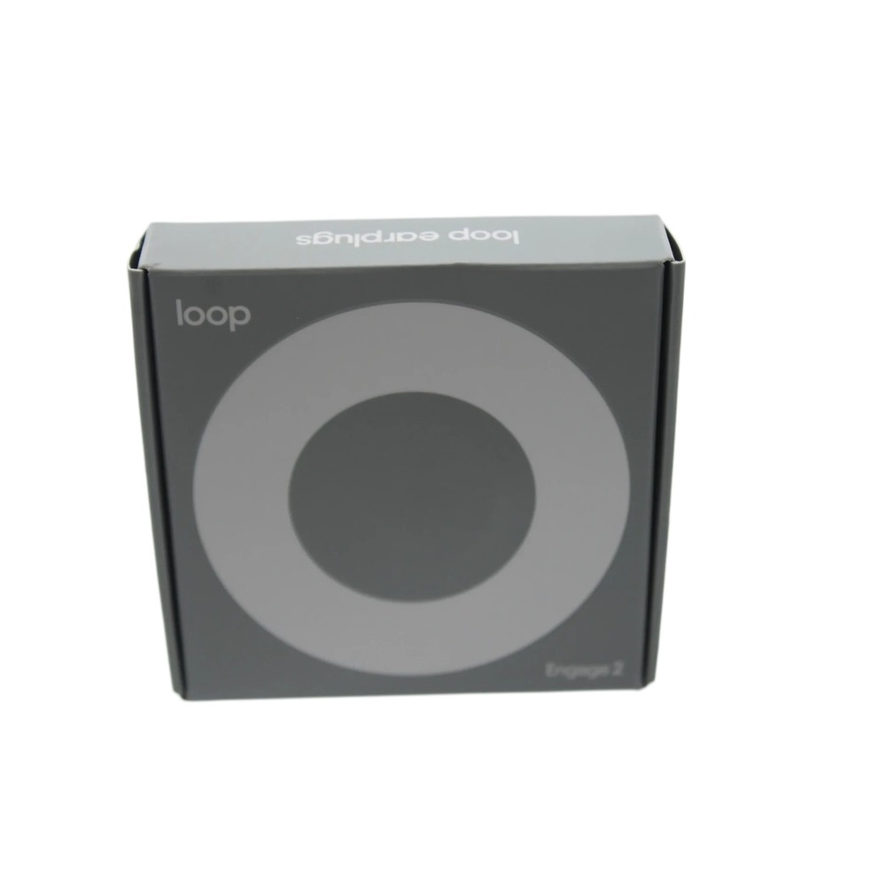 Loop Engage 2 Earplugs Clear Noise Reduction SNR 16dB NRR 8dB New Sealed